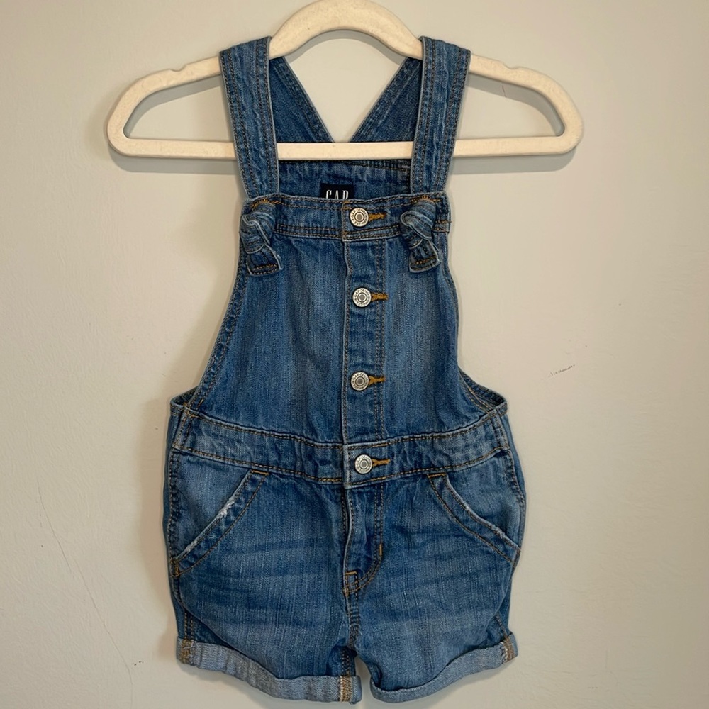 Gap Shorts Denim Overalls